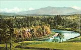 Vermont Canvas Paintings - Winooski Valley and Mt. Mansfield, Burlington, Vermont